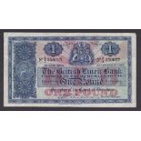 Scotland 1955 British Linen Bank 1 Pound, P157d, VF