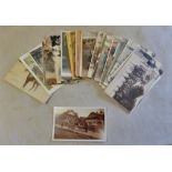 French Military Postcards - Fine collection of French - WWI postcards, bands, Dragoons, Artillery-