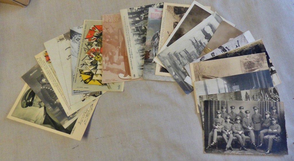 German WWI - Mostly RP postcards - Senior Officers & Royalty, Few scarce (20)