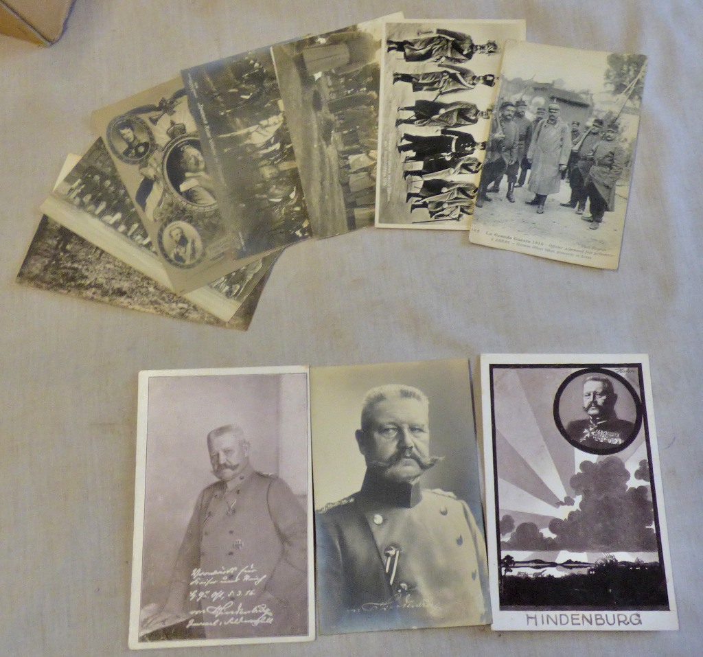 German WWI - Imperial Army, a range of mostly RP postcards (20)