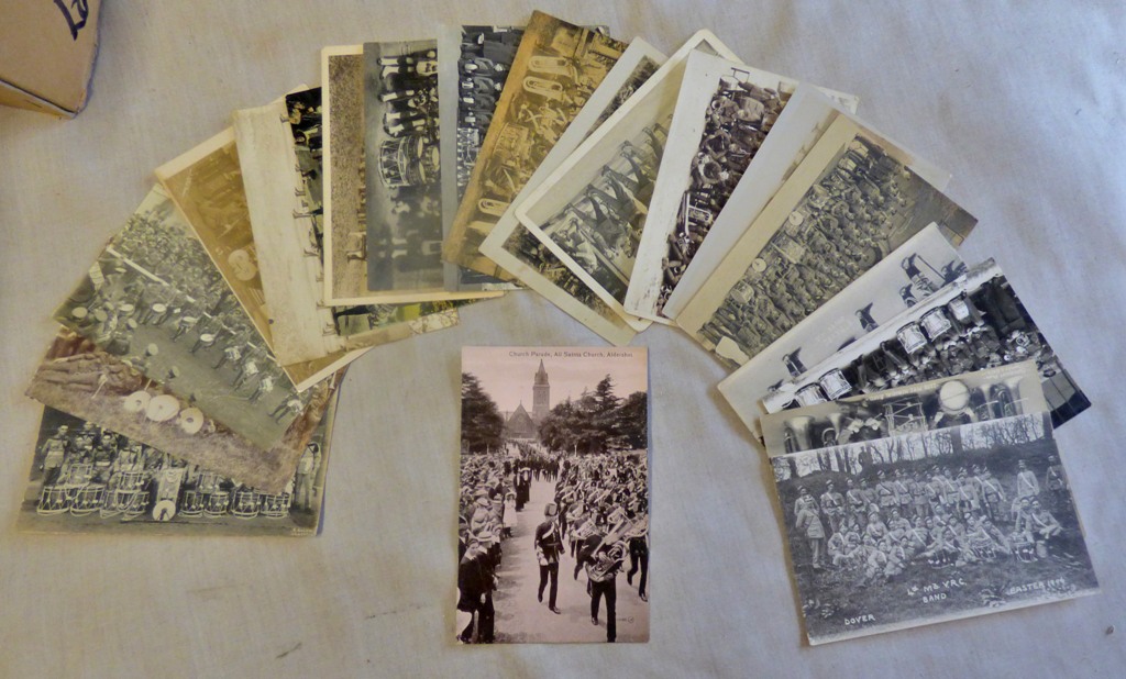 Military Bands - Fine Range - some identified mostly WWI (20) many RP