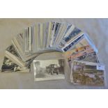 Military Transport - A quality collection with many fine RP postcards - a valuable lot (100)