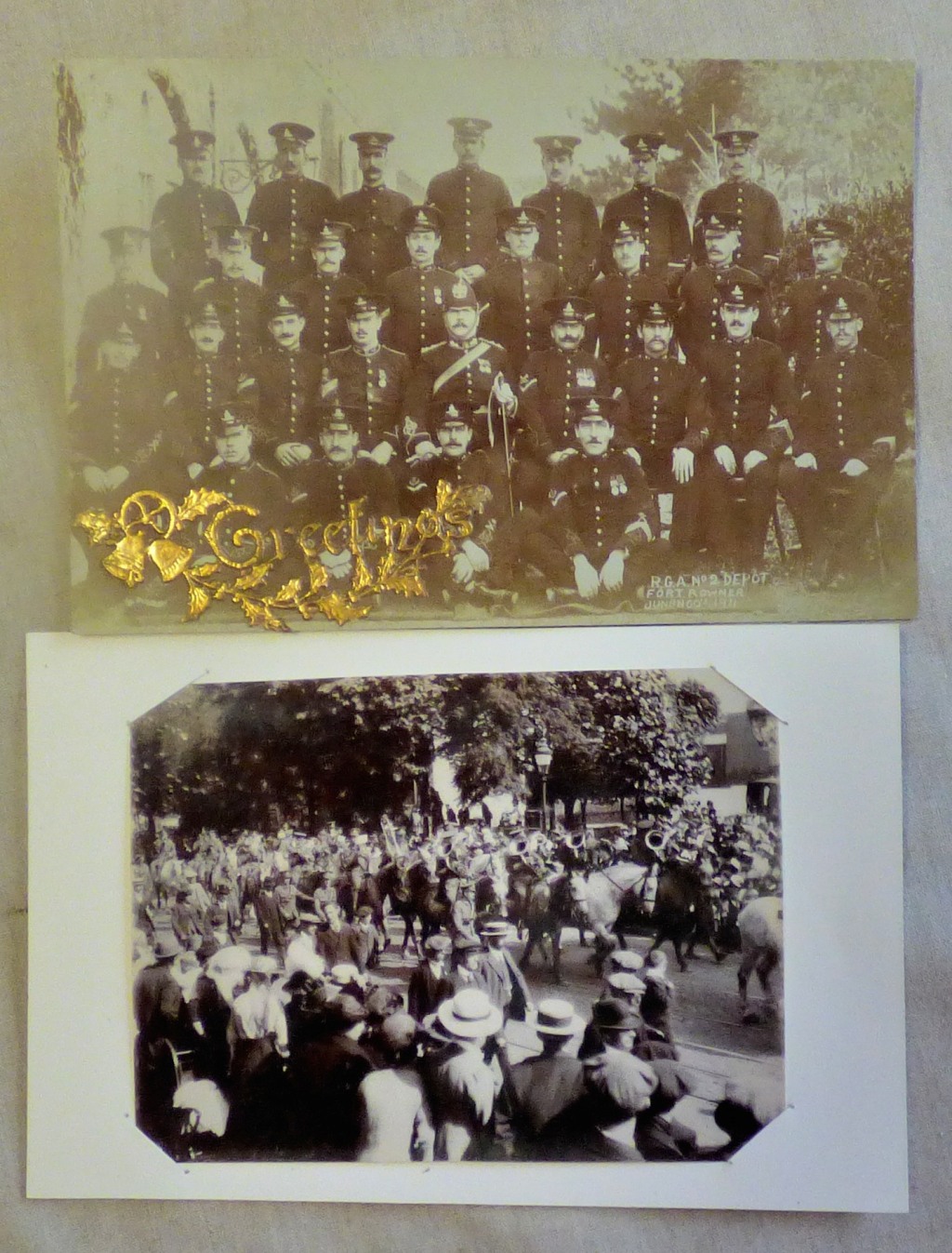 Royal Artillery/RHA etc - good range includes RP postcards etc (20)