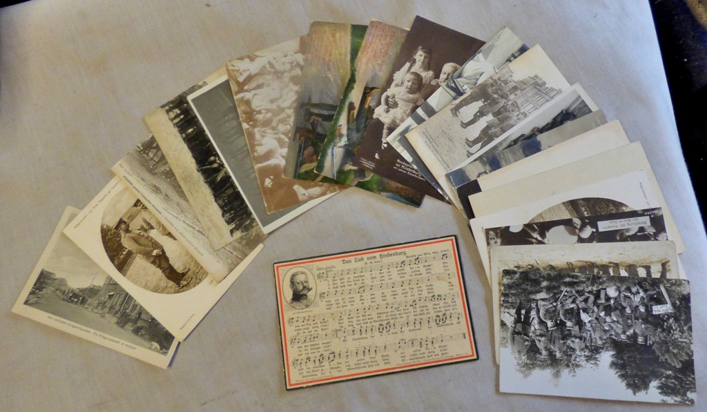 German Imperial Army WWI-Range of fine RP postcards (20)