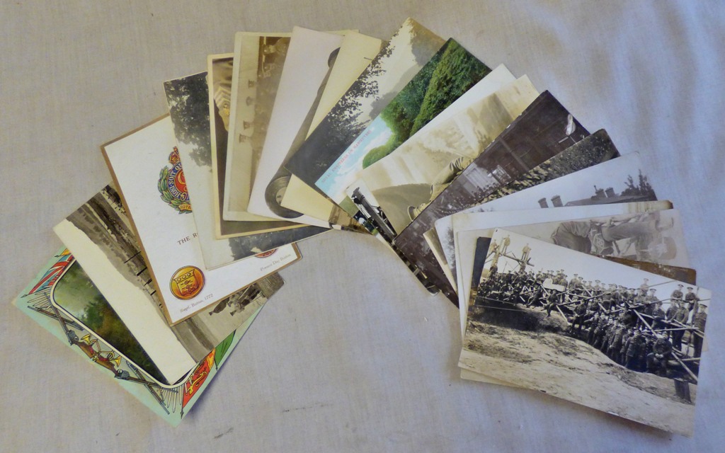 Royal Engineers - Good batch of 20 cards, WWI, RP's etc