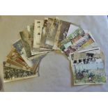 French WWI Postcards - Bands, RP's, Patriotic, Victory etc., etc (40)