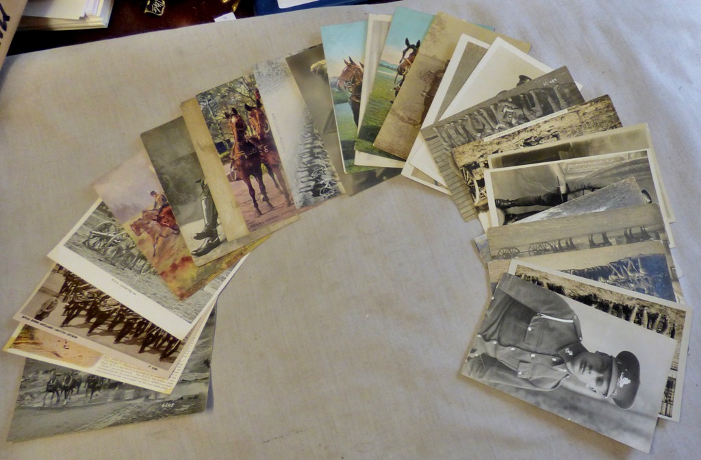 Royal Artillery/RHA/RGA - Fine collection of twenty - fine postcards including RP's WWI etc (25)