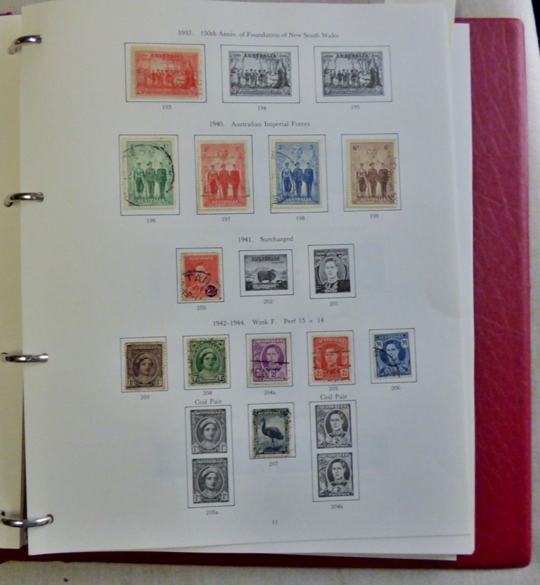 Australia 1926 -74 - fine used collection in an SG album - nice clean lot, ideal for expansion ( - Image 3 of 4