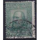 Italy 1910 S.G.81 used Plebiscite of Naples