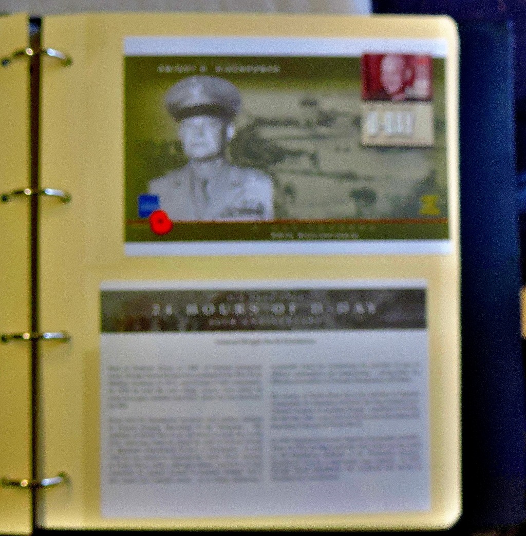 Military 'D' Day Cover Collection In an album - First Day and Commemorative Covers including Royal