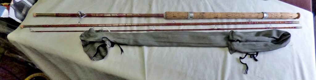 Split Cane Rod - 10ft 6" (3) section rod