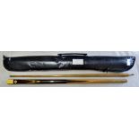 A Taurus Cue and case, reasonable condition