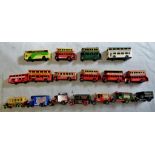 Mixed lot - of van and some buses-(17) die cast manly made by Lledo-die cast unboxed.