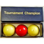 Billiard Balls - Tournament Champion-Made in Belgium