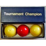 Billiard Balls - Tournament Champion-Made in Belgium