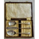 Boxed Breakfast Spoons and knife in original box good Condition