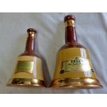 Wade porcelain - Bell's Old Scotch Whisky' made in Perth Scotland - one large (26.3/4 floz) one