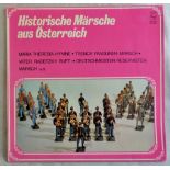 Austrian Historische Marsche aus Osterreich vinyl record including: Maria Theresia Hymne, Oliosi