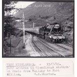 W.A.Sharman Photographic Quality Archive (10" x 8")-West Highlander -15/7/85, 5407 arrives in