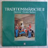 German 'Tradionsmarsche II - Hannover, Dresden/Sachsen' vinyl record printed 1973, this has rare