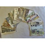 French WWI Postcards - Bands, RP's, Patriotic, Victory etc etc(40)