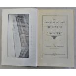 Weston C M Colonel The Practical Science of Billiards and its Pointers published 1911 Simpkin,