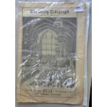 The Daily Telegraph-Pictorial Supplement- The Story of 1935 re-told by it's outstanding pictures. In