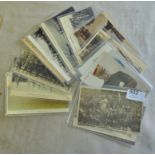 WWII French RP cards a very fine range (18)
