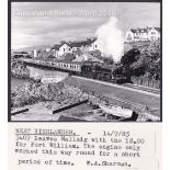 W.A.Sharman Photographic Quality Archive (10" x 8")-West Highlander -14/7/85, 5407 leaves Mallaig