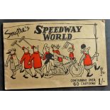 Speedway - 1950's Smythe Speedway carton book.