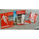 Swindon Town Football Club 1963-73 7 programmes