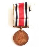 British Special Constabulary Long Service Medal (GeoV) named to: John W. Redfern.