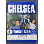 Football - Charity Shield 1970 Chelsea + Everton
