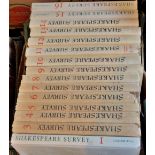 Shakespeare Surrey-Cambridge University prem-16 volumes, mostly very good