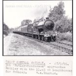 LNER 3-W.A.Sharman Photographic Quality Archive (10"x8")-Great Central Railway - 27/9/86, 506 "