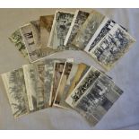 WWI - Range, German and British, French postcards etc.(25)