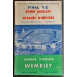 Football - 1957 Amateur Cup Final, Bishop Auckland v Wycombe Wanders