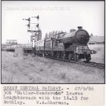 LNER 3-W.A.Sharman Photographic Quality Archive (10"x8")-Great Central Railway - 27/9/86, 506 "