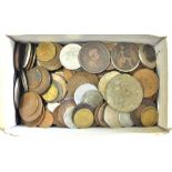 World Coins – white box , good variety including some silver.