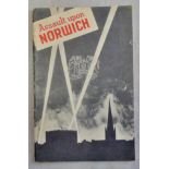 Norfolk Assault upon Norwich by R H Mottram; The Official Account of the Raids on the City (paid 2/