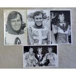 Anders Michanek (4) 5.1/2 x 3.1/2 Pictures 1971+72 -original world Champion 1974 Swedish Rider.