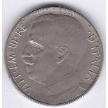 Italy 50 Centesimi 1919 (Plain Edge) VF Scarce