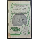 Speedway-1938 Championship Meeting at Crannfield Shaftsbury (Grass Track)/