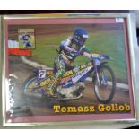 Speedway-Frames print of Thomas Gollob