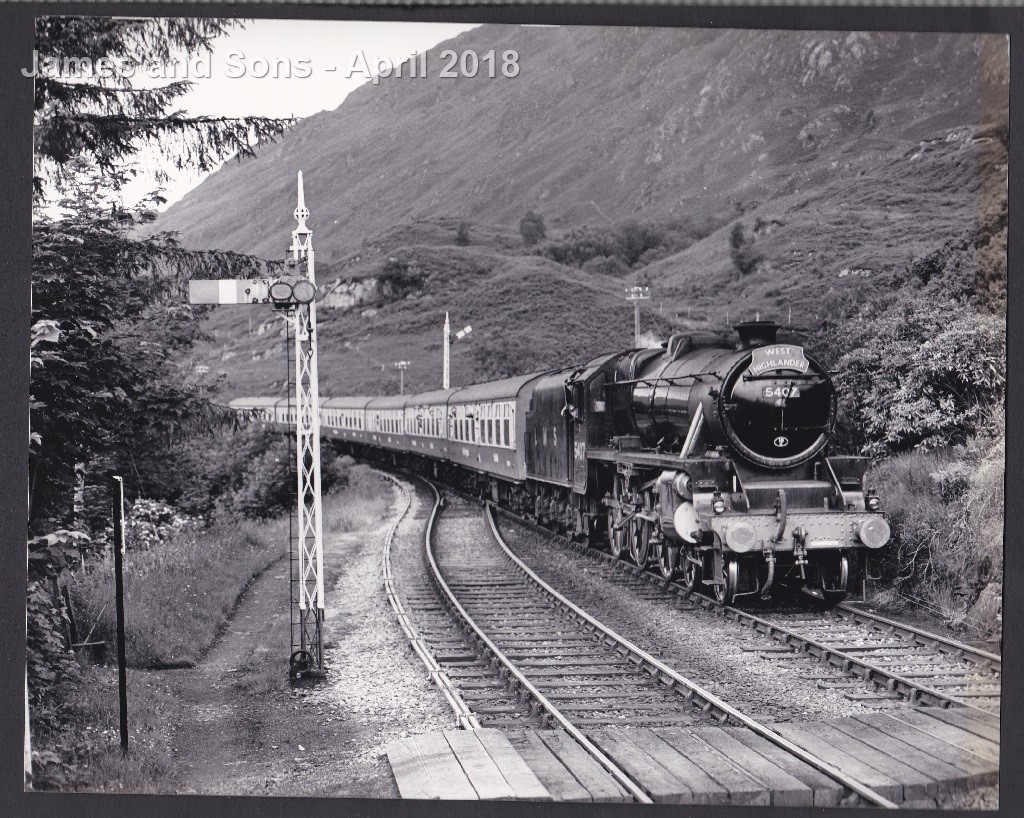 W.A.Sharman Photographic Quality Archive (10" x 8")-West Highlander -15/7/85, 5407 arrives in - Image 3 of 3