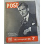 Picture Post 1939 October 7th The Life of Anthony Eden fine