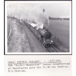 LNER 3-W.A.Sharman Photographic Quality Archive (10"x8")-Great Central Railway - 18/11/89, 506 "