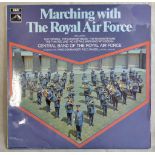 British 'Marching with the Air Force' vinyl record