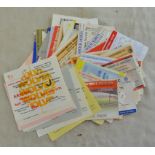 Football - (40+) ticket stubs10s-2000's+(7) unused full Wolves Tickets 1970's-2000's