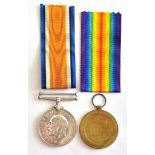 British WWI British War Medal Pair to an Aviator: 127225.3.A.M. R.J. Ivedale, R.A.F. A scarce pair